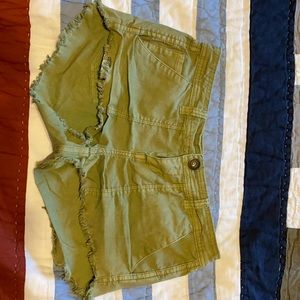 O’Neill, small, green shorts